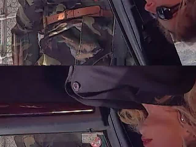 This Italian Floozy Sucks and Takes the Dicks of Four Hunters