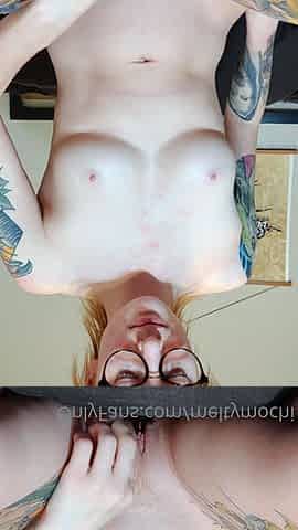 Small Tit Blond Takes Brutal Ass Fucking