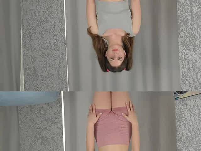 Teen Shows Her Unshaved Cunt In Flexi Positions