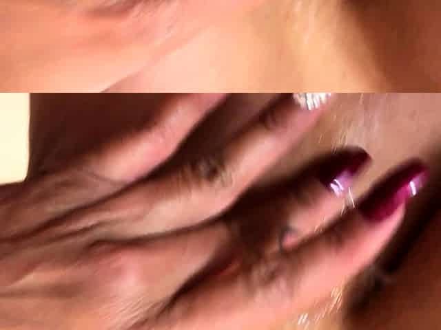 Blonde amateur milf does anal on pov camera 21