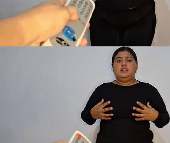 Big Ass Latina Girl Gets Remote Controlled
