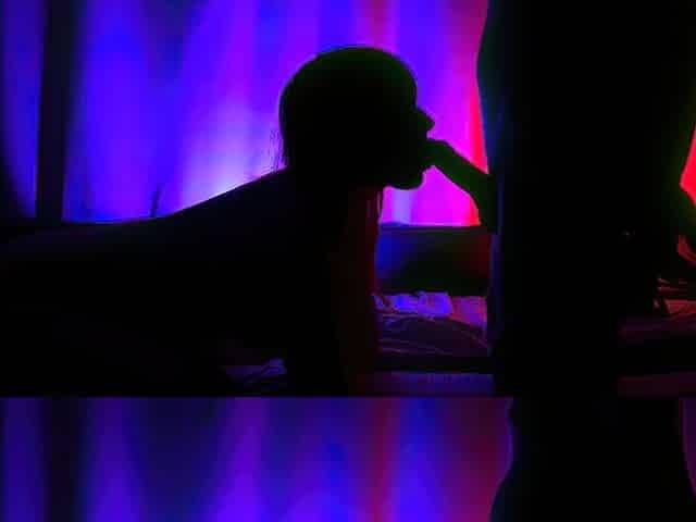 Oral and sex in the darkness