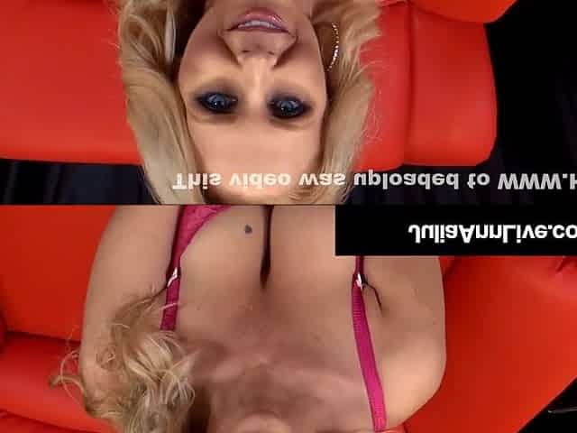 Cum Milking Cougar Strokes, Blows & Pops A Lucky Hard Cock! With Julia Ann