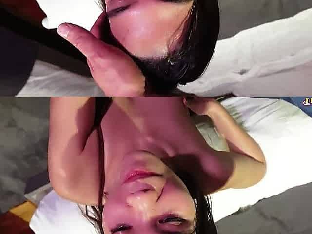 Thick ass oriental gal likes foreigners