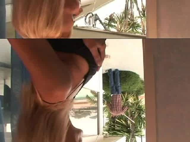 Beginner for the Blonde MILF