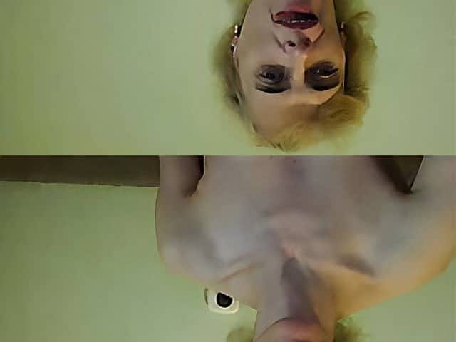 Russian slim mature with small saggy tits