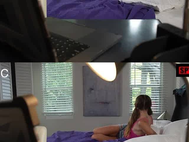 Stepbro Uses His Jock To Prank Daisy Fox