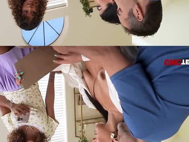 Large Booty Therapist Jasmine Fixes Small Isabella's Gooner Step Dad