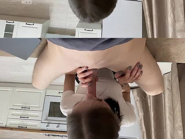 My neighbour wanted to aid me cum, but this babe finished 1st.