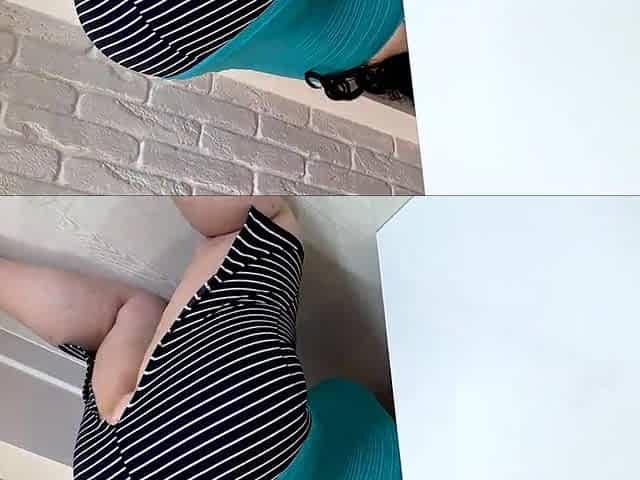 Large butt mother I'd like to fuck sticks out from around the corner and gets a rod in anal