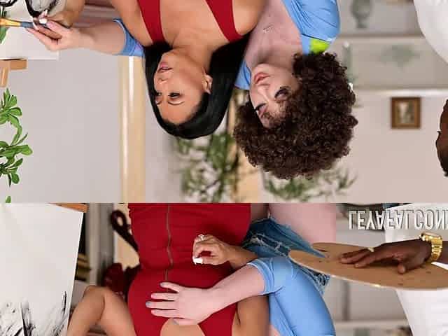 PORNSTAR PLATINUM Horny Krystal Davis And Leya Falcon Invite BBC For An Exciting Threesome