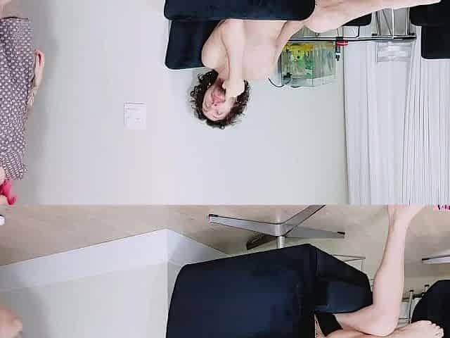 girlfriend caught me jerking to her vans sneakers and make me lick it, cum on it and then lick it