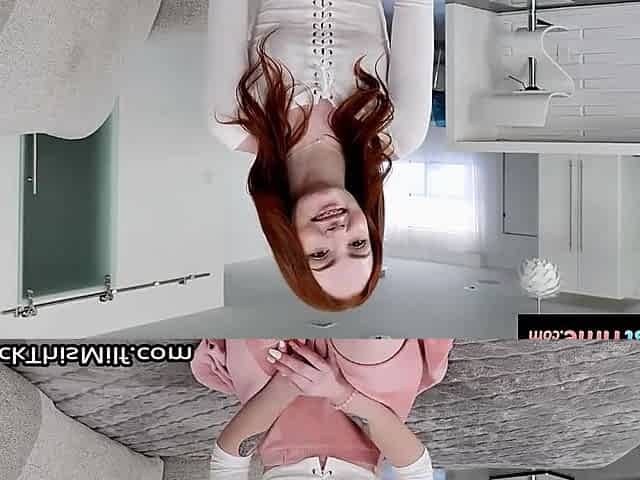 Addison Blaine redhead teen porn video