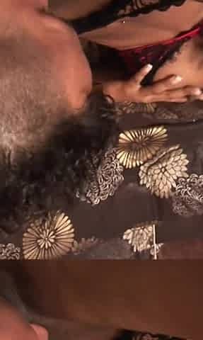 MILF bends over and fill her pussy with white cock