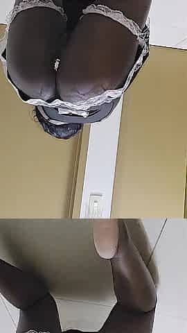 Nasty maid plays during the day and gives it to her boss at night