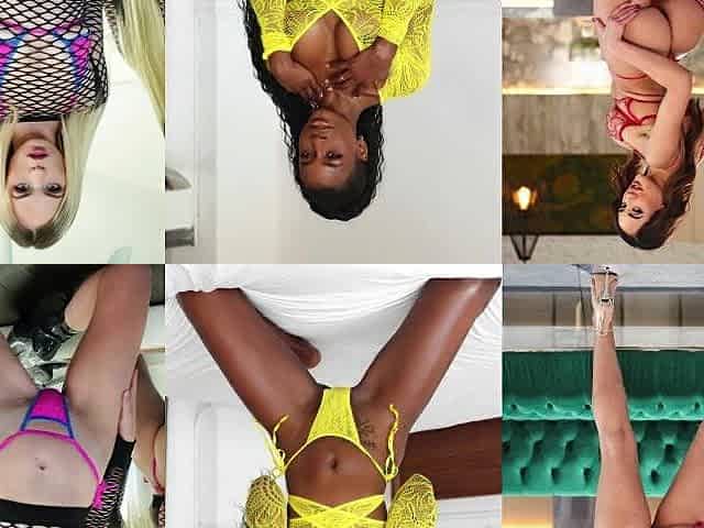 Retro Channel refuting Chloe Amour, Lilly Bell and Nicole Kitt