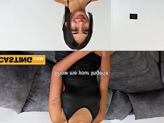 Petite Latina Lingerie Teen Model Gets Pounded Deep By Big White Cock Producer