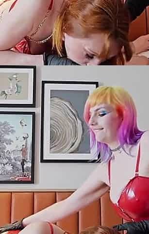 Lily and Kitty Love Prostate Play