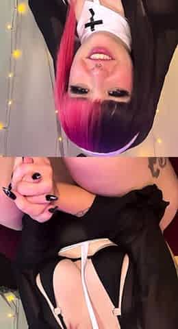 Amateur hottie solo masturbation