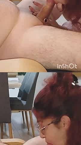 Great Blowjob, Cum in Mouth and on Face