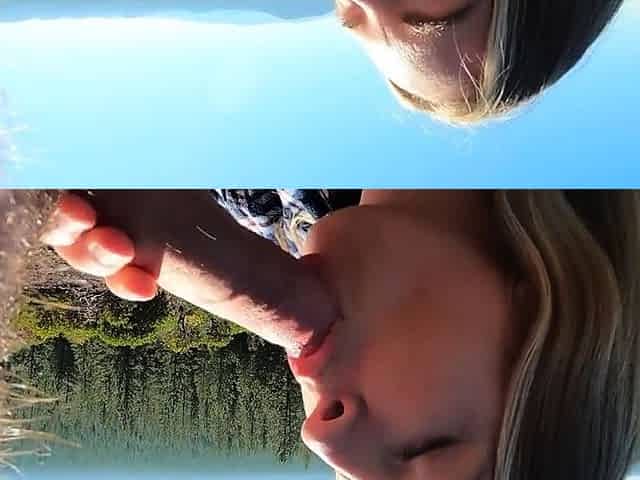 Public Blowjob on a Mountain Top