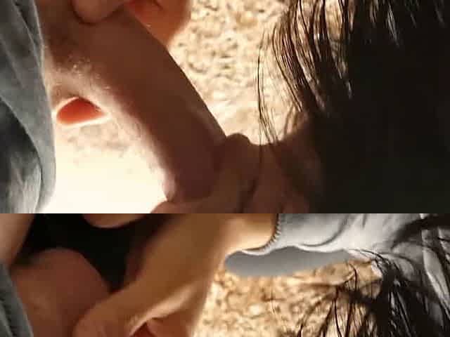 Rainy Public Sex with an Italian Babe