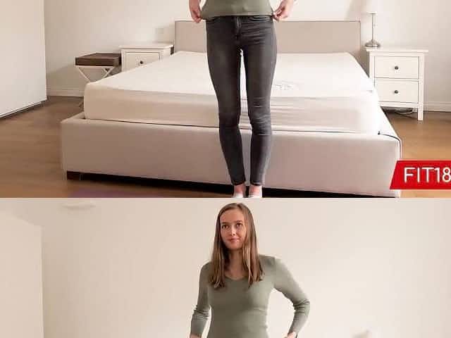 FIT18 - Stacy Cruz - Casting 177cm Tall And Slender Czech Teen Model in 60FPS