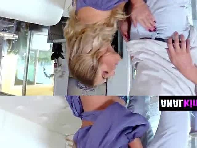 Excited Wife Candice Implores Student to Screw Her Butthole