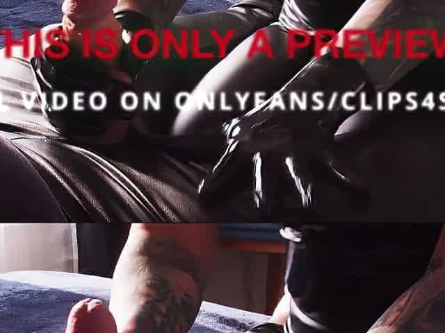 Soft Relaxing Latex gloves Tugjob - Onlyfans/Clips4sale preview