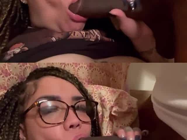 Nerdy Bj Session With Brooklyn Love
