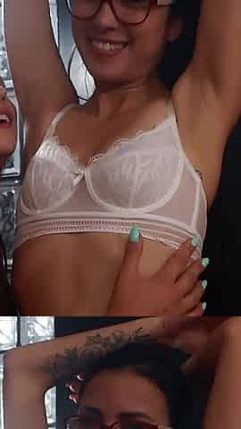 I Licked and Sniffed My Friend Hana Armpits!