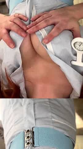 Hot Mean redhead babe fucks her big tit roommate