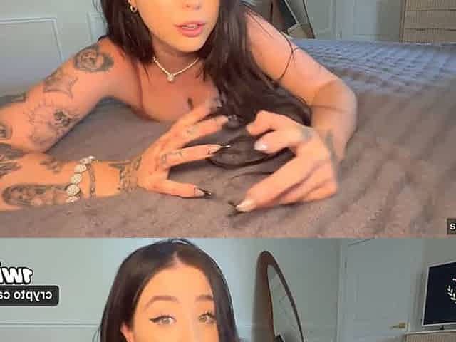 Cheating On My Girlfriend With My Horny Step Sis Sharing the Bed