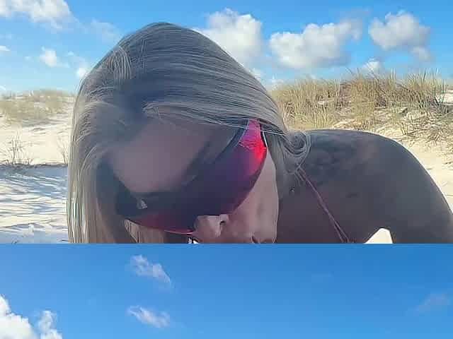 Tami Tsunami gets drilled all over Australia (outdoor Italian amateur)
