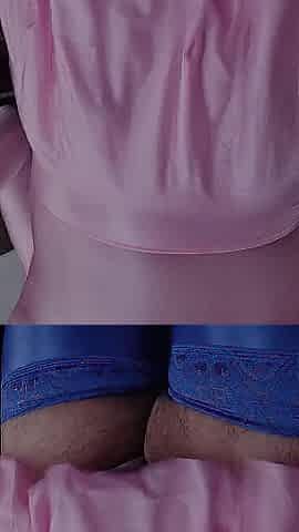 Climax Out of Hands, Wearing My Pink Gym Costume, Thick and Sexy Cum