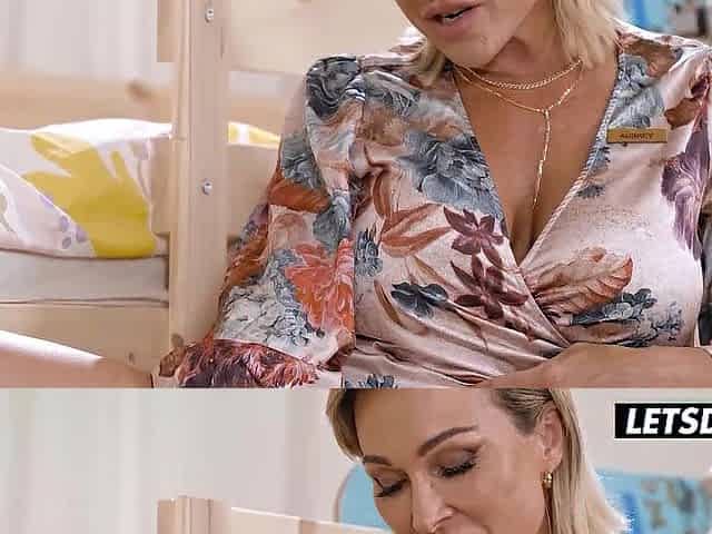 Aubrey Ebony Unfathomable Anal Sex with Client - LUSTFUL HOSTEL