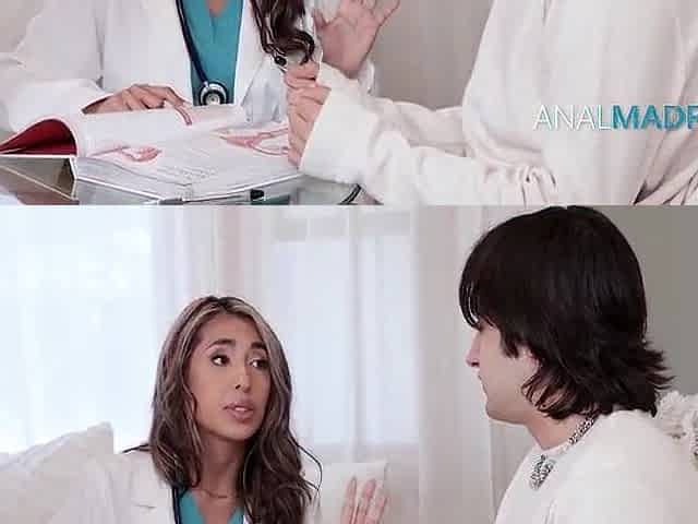 Step Mamma's A Doctor And Helps Me With Female Anal-tomy