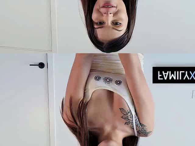 Slim latin babe stepdaughter POV sex with her stepdaddy