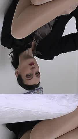 Foot Sniffing on Pantyhose Feet and Being Allowed to Sniff, Lady Victoria Valente