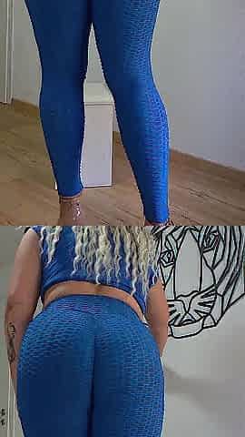 Large butt leggings