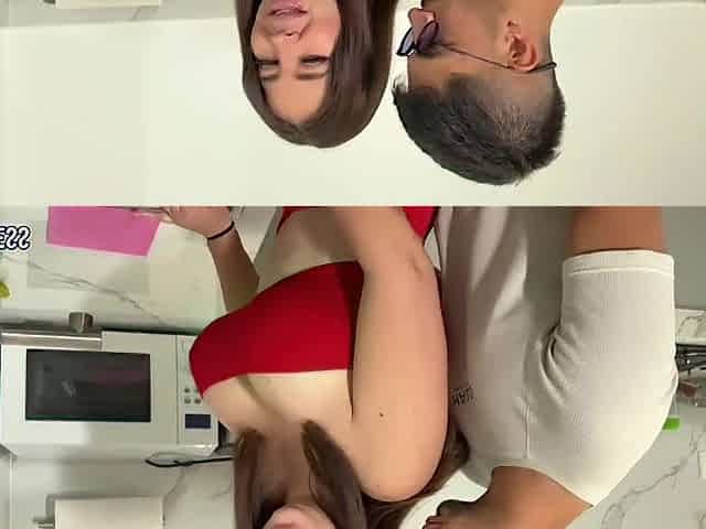 On Fresh Year's Eve I celebrate with a Mexican stepmom. What a rich butt it looks like