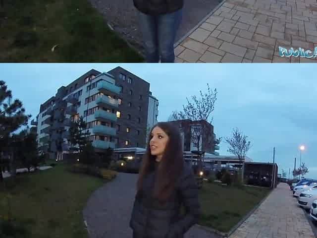 Public Agent Hot shy Russian playgirl drilled by a stranger