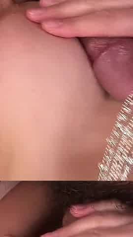 Three Horny Asian Teens Give Neighbors Blowjob Until He Comes