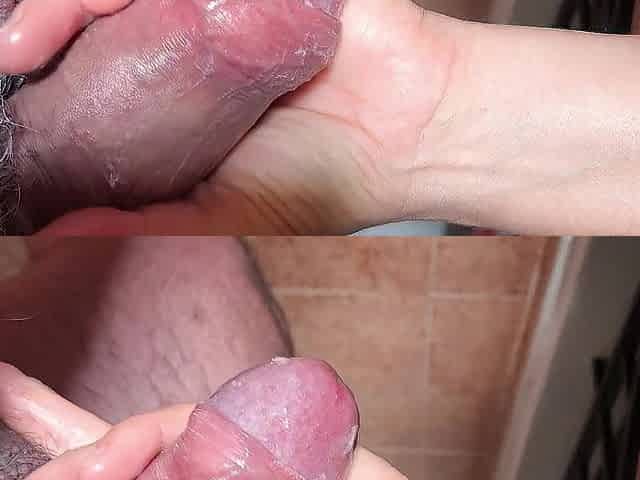 Precious tugjob in the morning