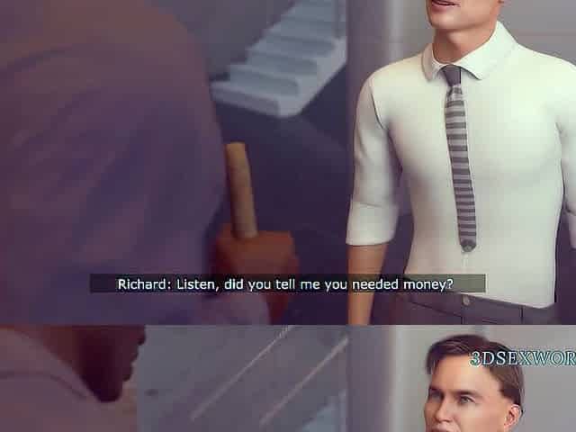 Large Booty Wife Takes the BBC Salesman for a Wild Ride (CG Animation)
