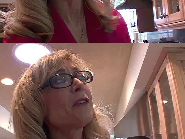 Nina Hartley and Friend Evans are concupiscent snatch licking lesbian babes
