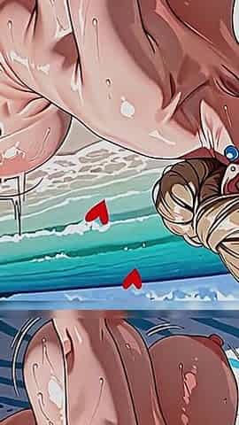 Blondes Sucking Dick at the Beach