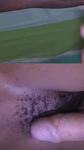Good Morning Interracial Fuck with Hairy Pussy and Big White Cock