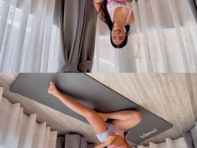 Yoga Workout And A Buttplug Surprise - Onlyping