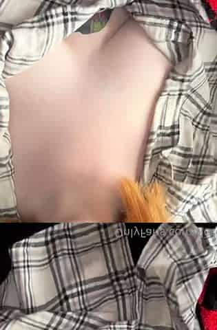 Great Big Boobs On Masturbating Redhead